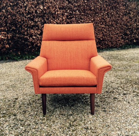 Reupholstered Klelund Chair