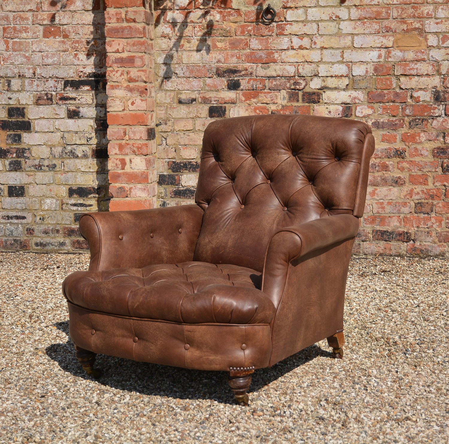 Reupholstered Rabbit Chair