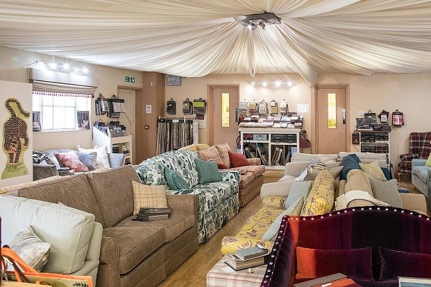 bespoke sofa & and furniture showroom
